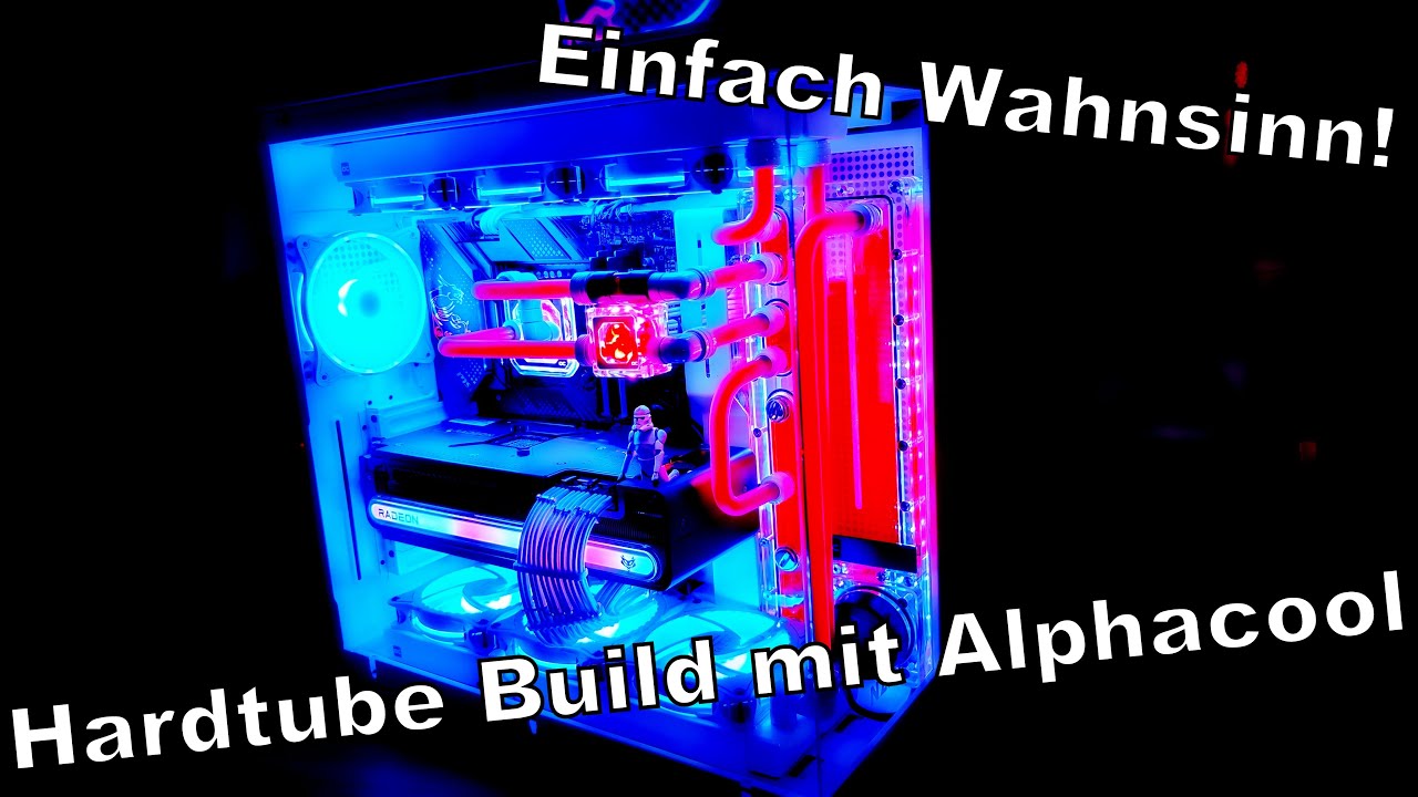 Hardtube Build mit Alphacool im NZXT H9 Flow - Einfach Wahnsinn!