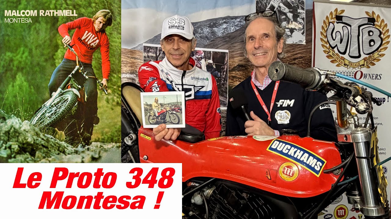 😲 le véritable Prototype de la Montesa 348 !