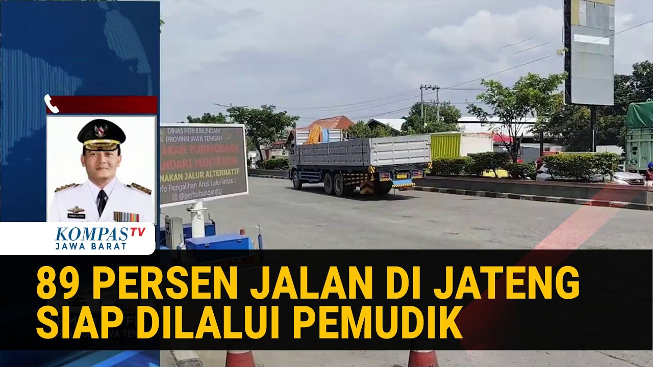 Jelang Mudik Lebaran, Gubernur Ahmad Luthfi Ungkap Progres Perbaikan Jalan Rusak