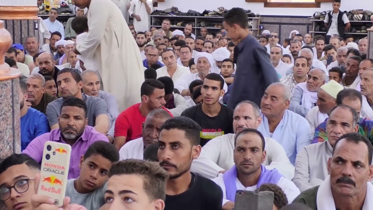 افتتاح مسجد الحاج رفعت بمعصرة ملوي المنيا بعد الاحلال والتجديد 2