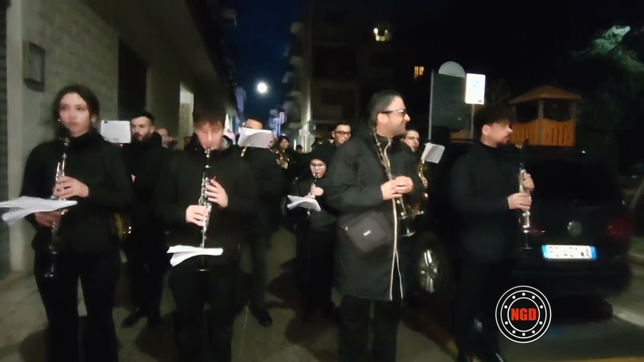Marcia Ernani Banda di Terlizzi Millico 1/3/25 Terlizzi processione dei Santi Medici