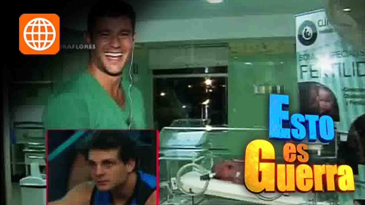esto es guerra Nace el hijo de Yaco y Natalie 17-03-2014 parte 2/7