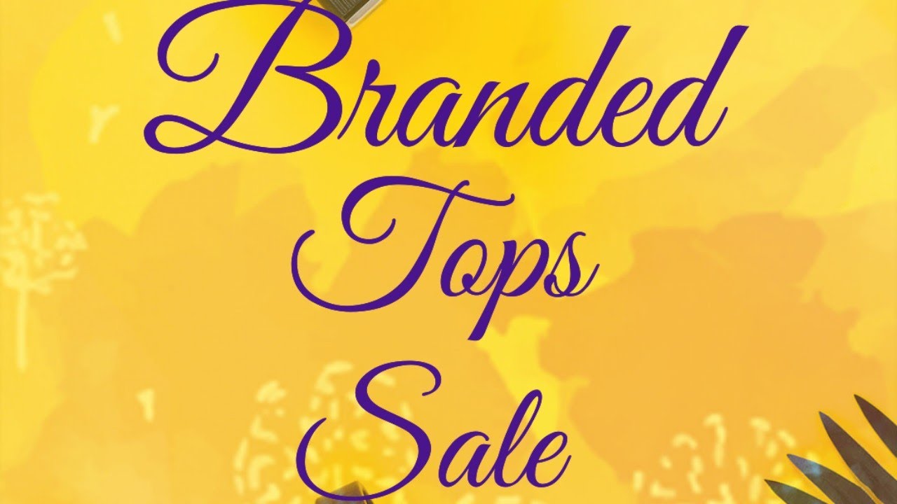 24 February 2026 Video for Branded Top sale 🌹 Booking no.9899504070