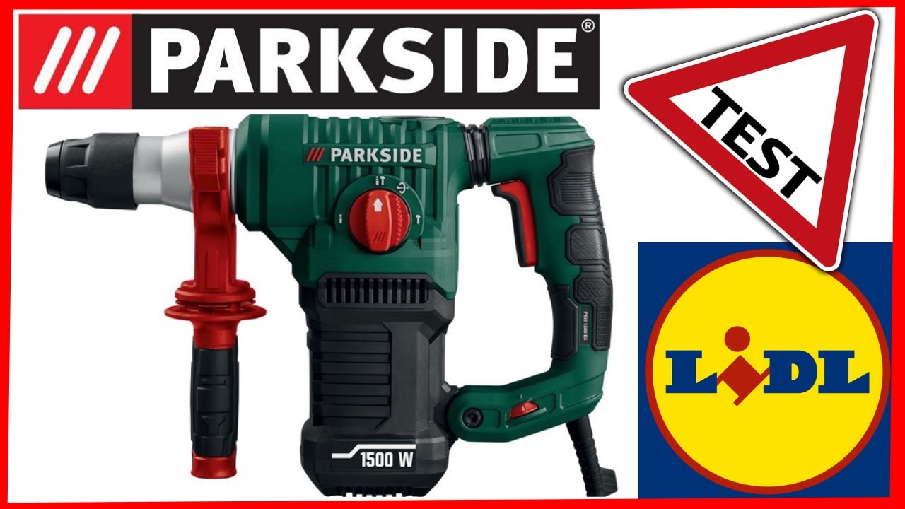 PARKSIDE marteau perforateur et piqueur présentation, test et avis 🤔