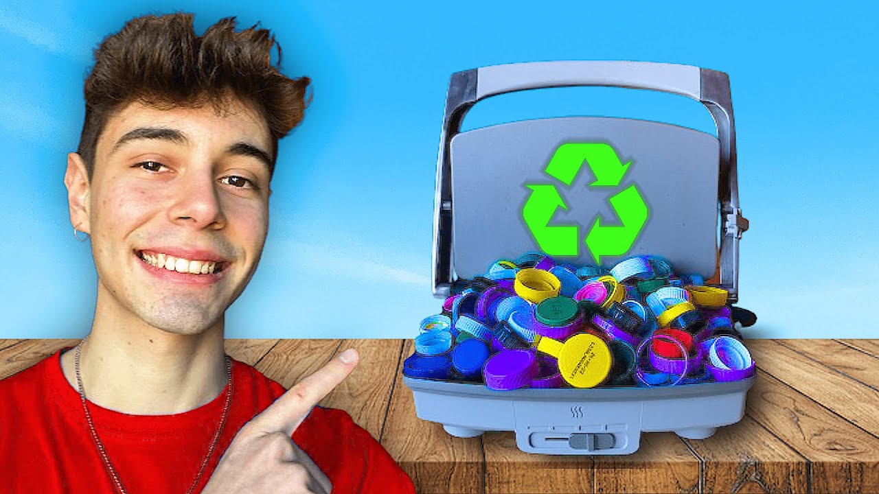 Come RICICLARE Plastica a Casa con un TOSTAPANE♻️