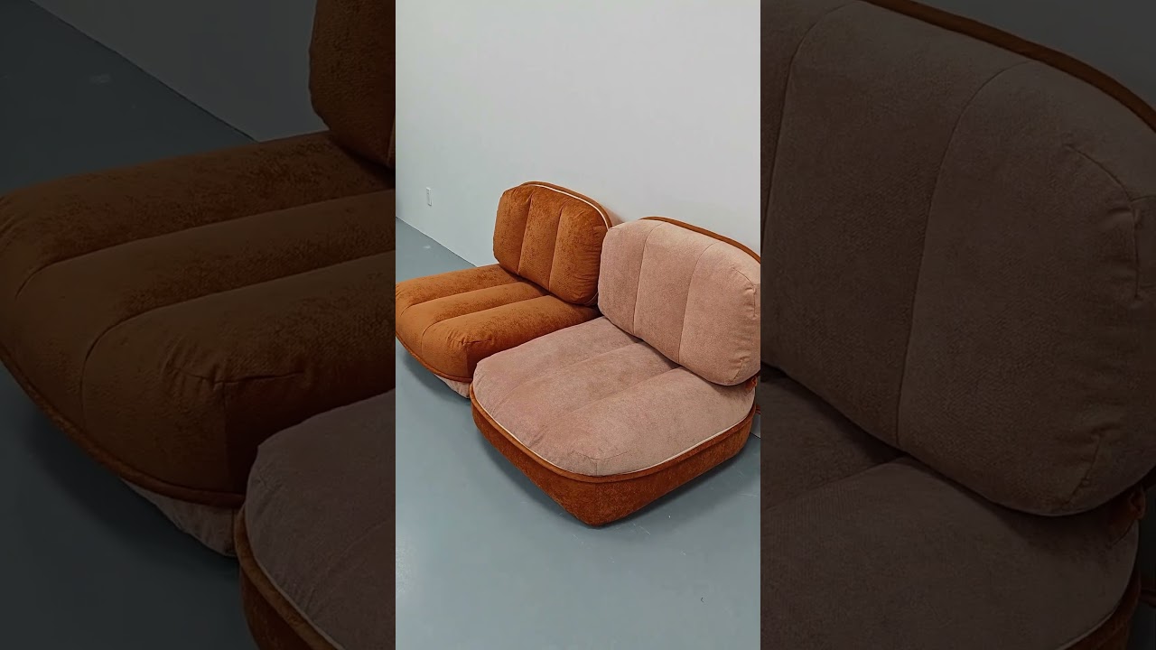 Cloud-Like Comfort! 2-in-1 Reversible Floor Sofa #shorts