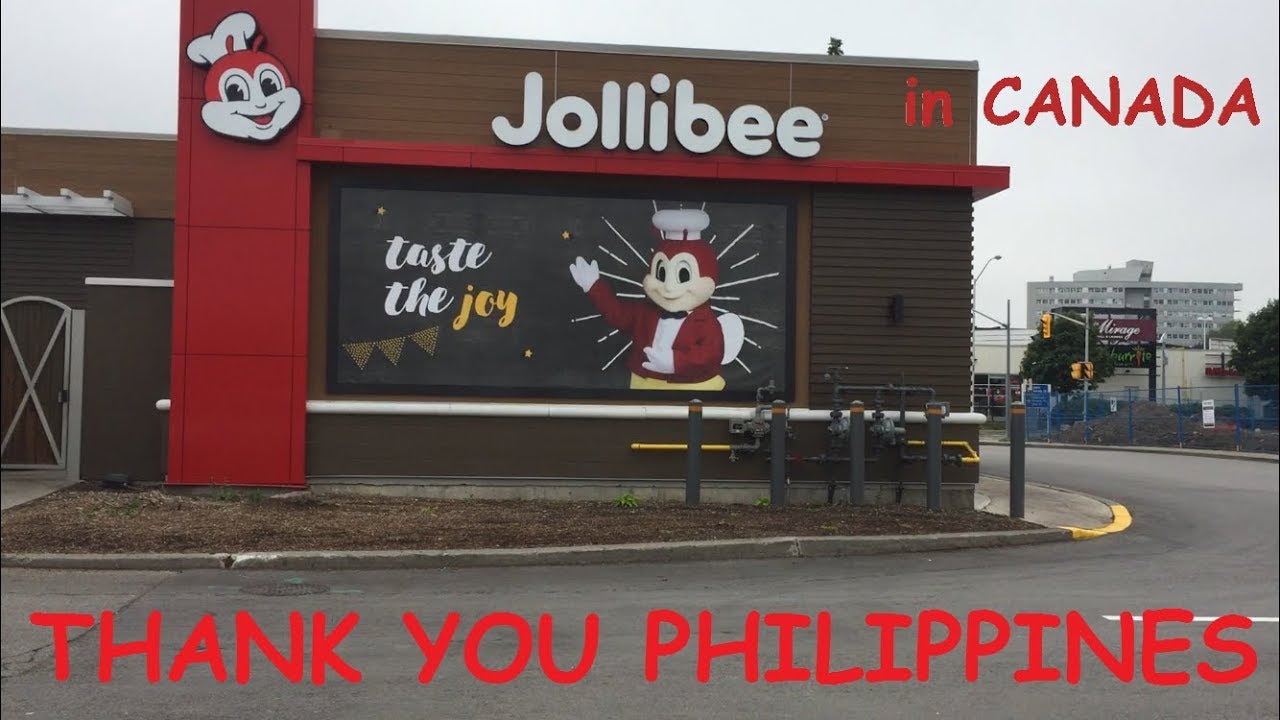 Jollibee In Canada Thank You Philippines - The Review
