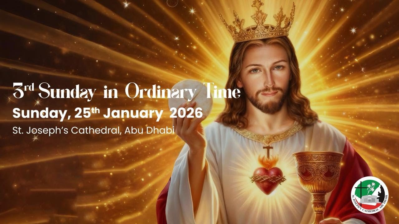 6:00 PM Mass - 25-01-2026  (English)