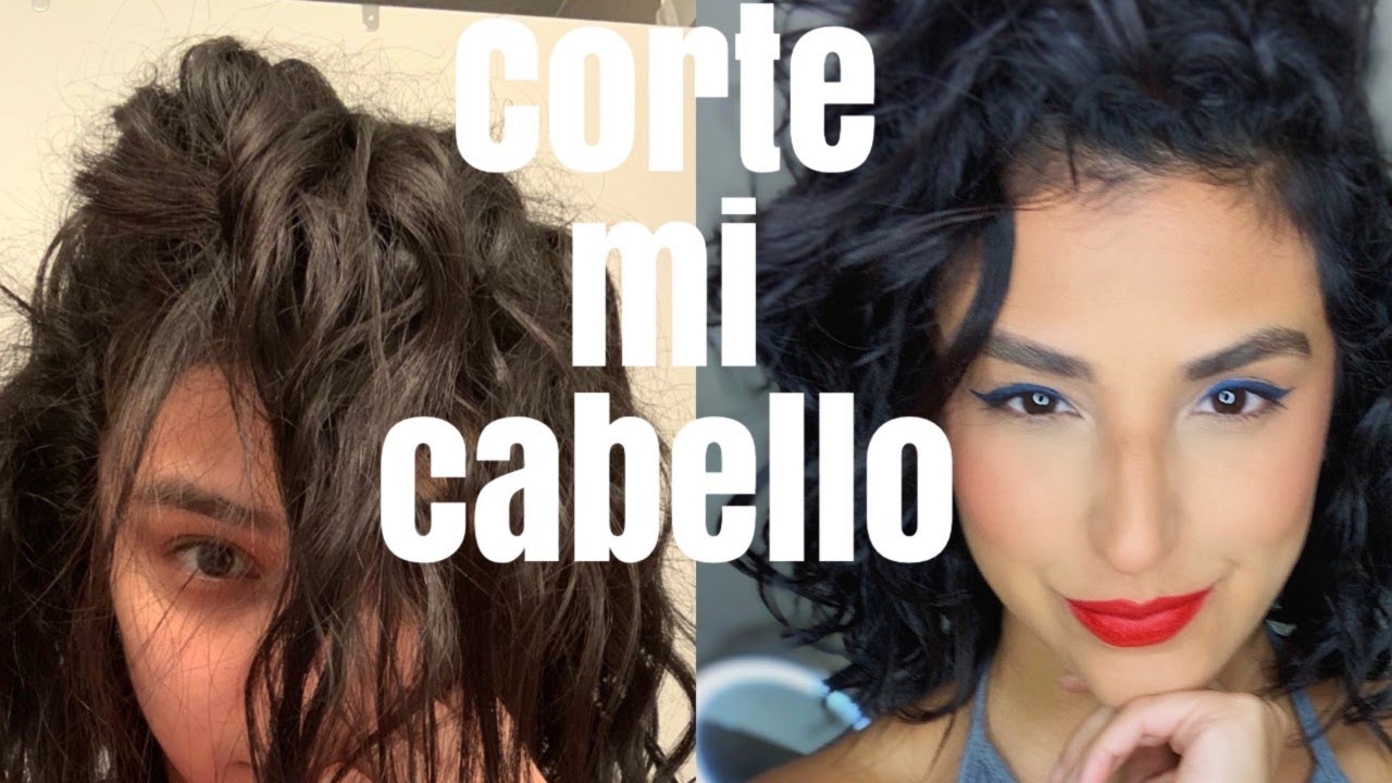 COMO ME CORTO EL CABELLO EN CAPAS 😅✨