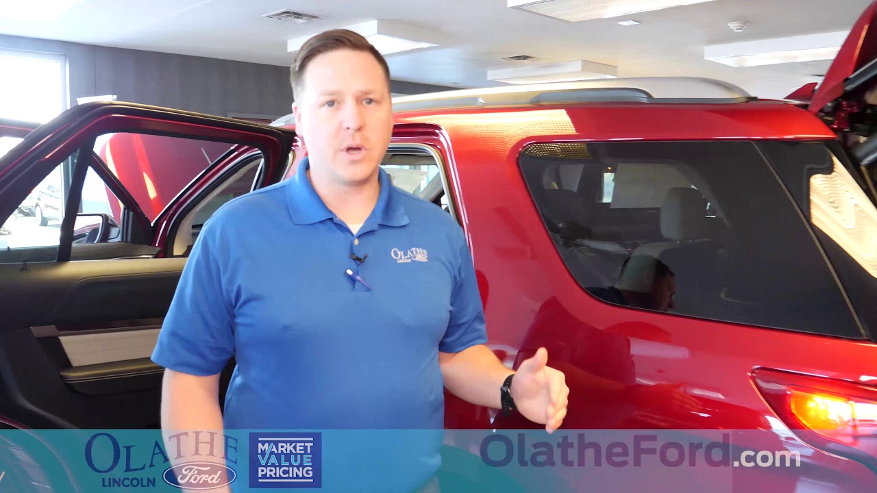 2019 Ford Explorer 2nd and 3rd row Seating