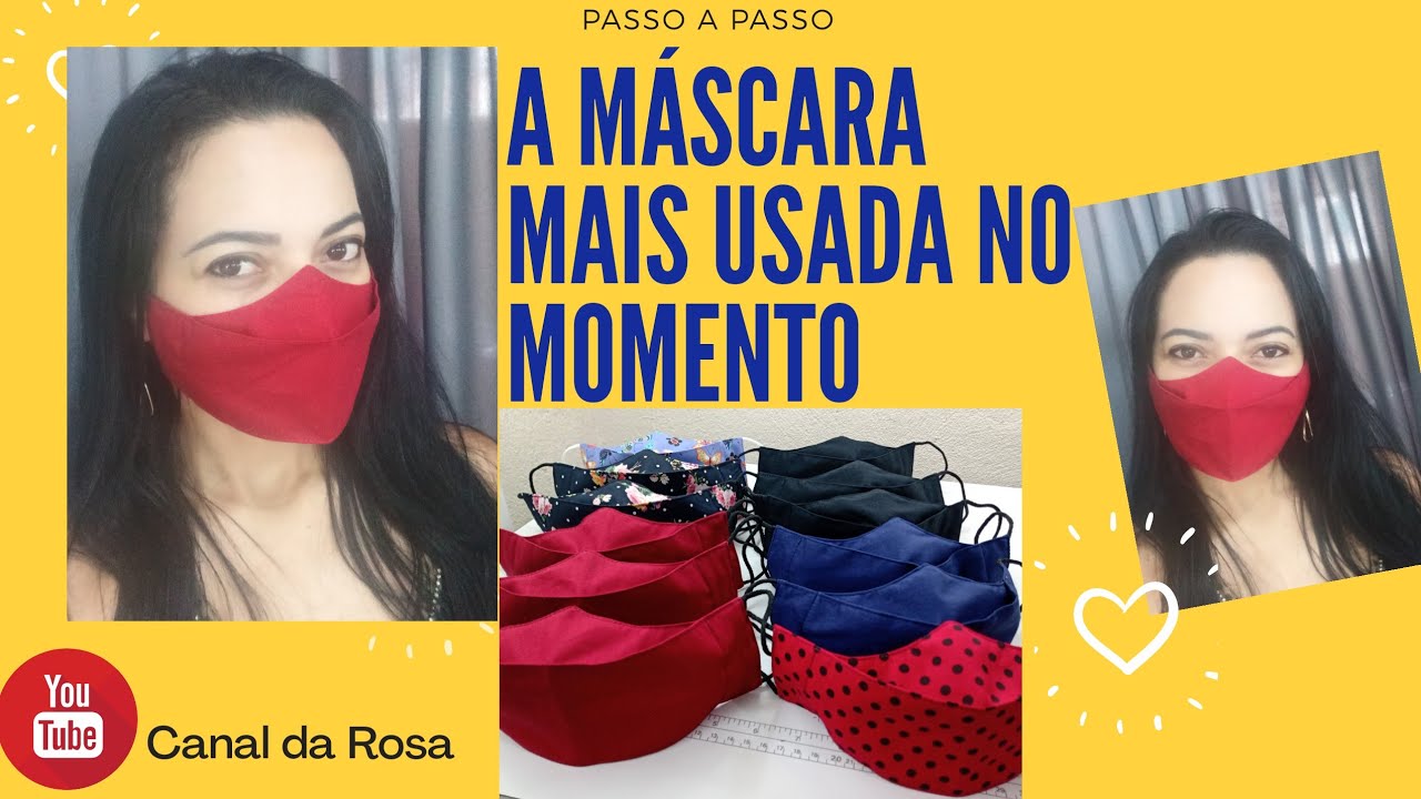 M&aacute;scara 3D como fazer