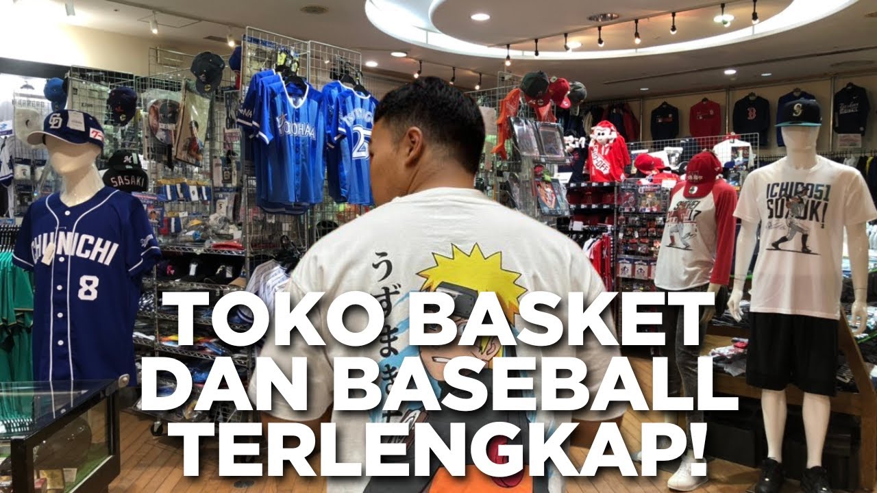 TOKO BASKET DAN OLAHRAGA TERLENGKAP DI OSAKA JEPANG!