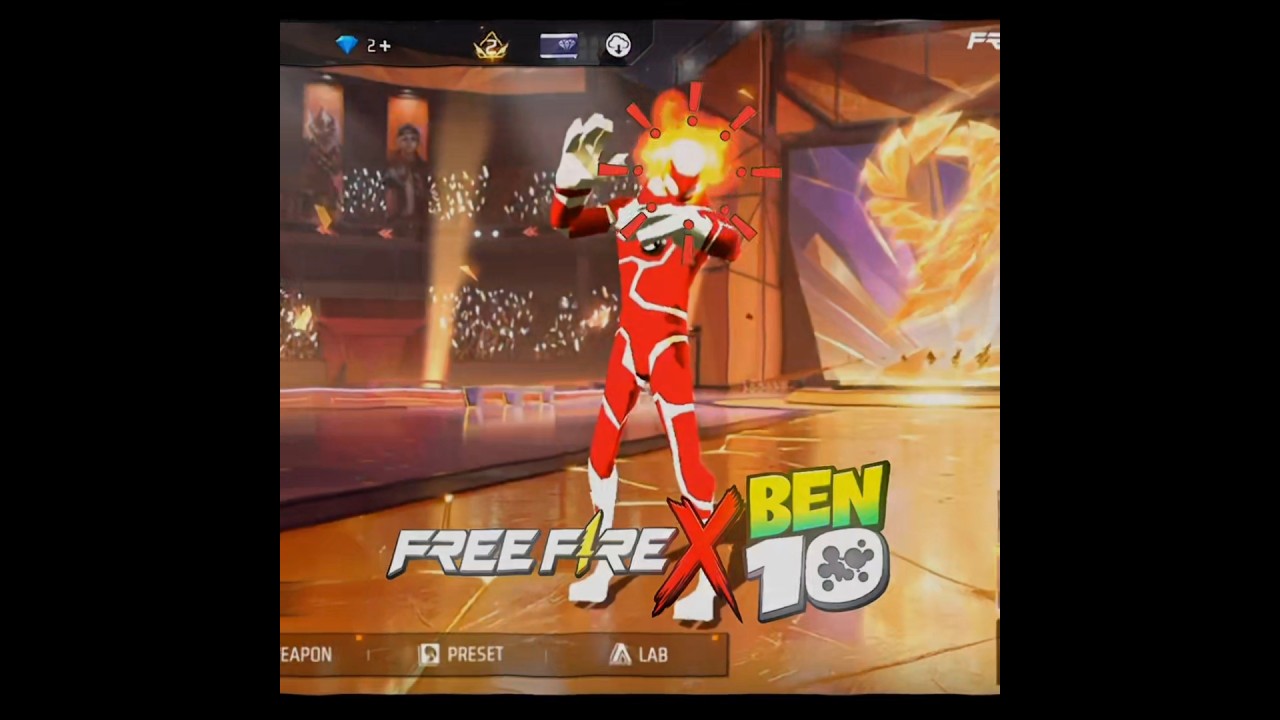 FREE FIRE x BEN-10☠️🤯 #freefire​ #shortsfeed​ #foryou​ #freefirehighlights​ #viralshorts​​