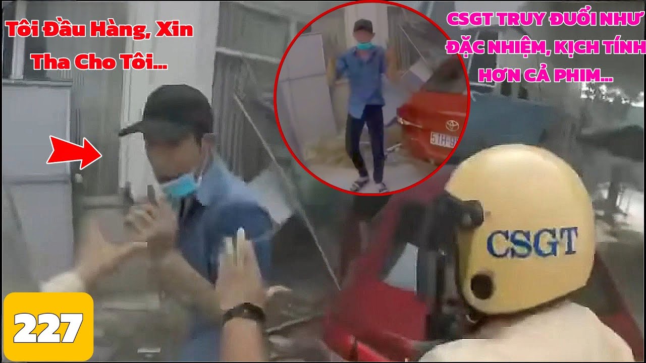 CSGT TRUY ĐUỔI CƯỚP , Quyết tâm Không Bỏ Cuộc ..