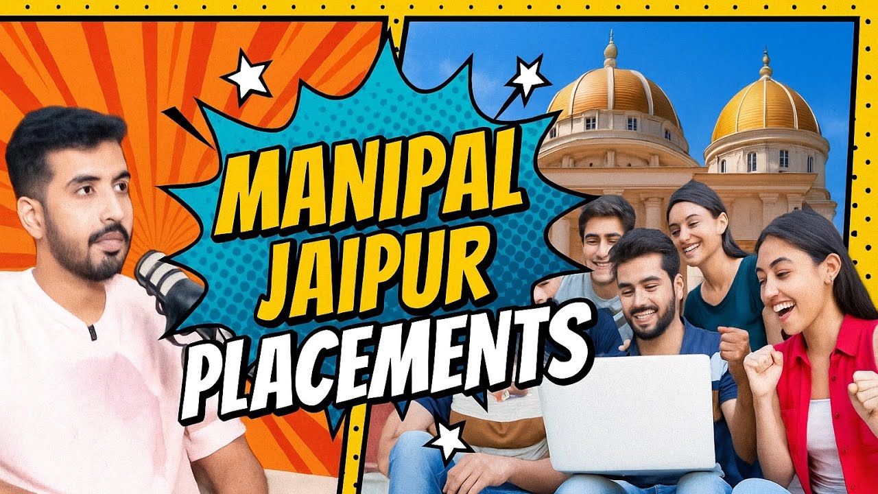 Manipal Jaipur Placements EXPOSED 🔥| Highest Package ₹85 LPA?!