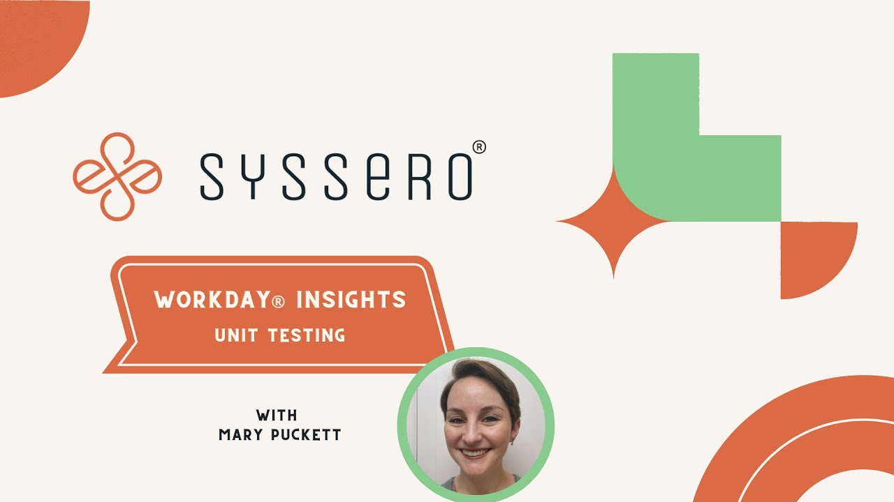 Workday&reg; Insights - Unit Testing