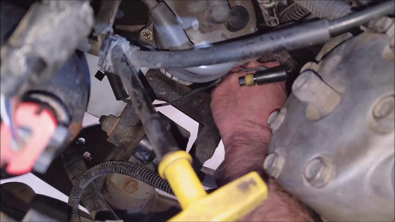 1997 Jeep Wrangler -how to replace oil pressure sensor