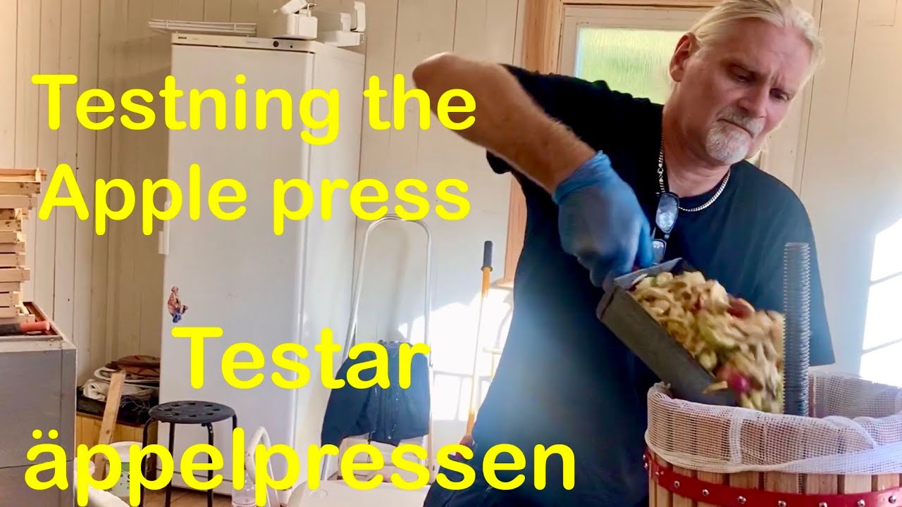 Making hard apple cider on orust / Hur man g&ouml;r &auml;ppelcider (i Berg 3:10)