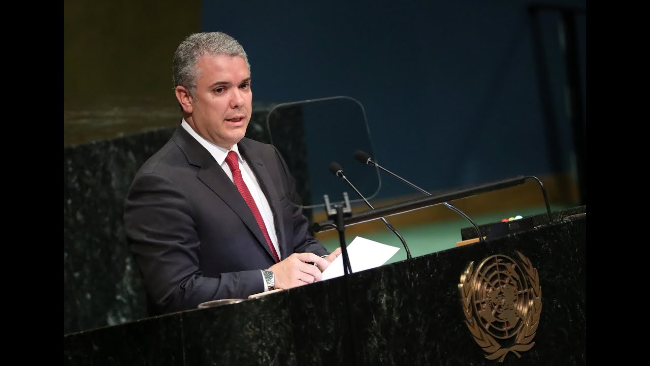 Primer discurso de Iván Duque ante la Asamblea General de la ONU | EL TIEMPO