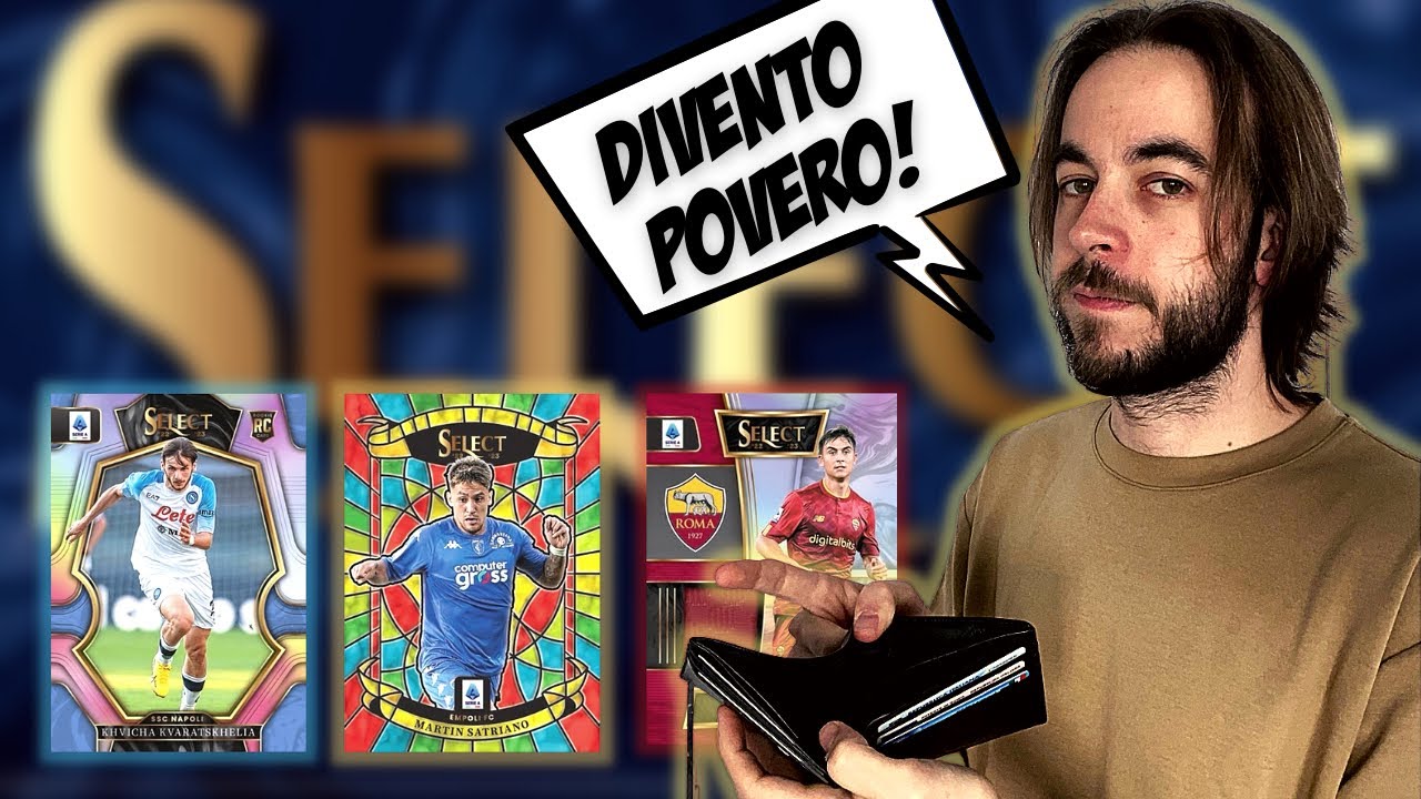 🤯 ALTRO CHE SCORE, PANINI SELECT SERIE A 2022-23 SEMBRA PAZZESCO!
