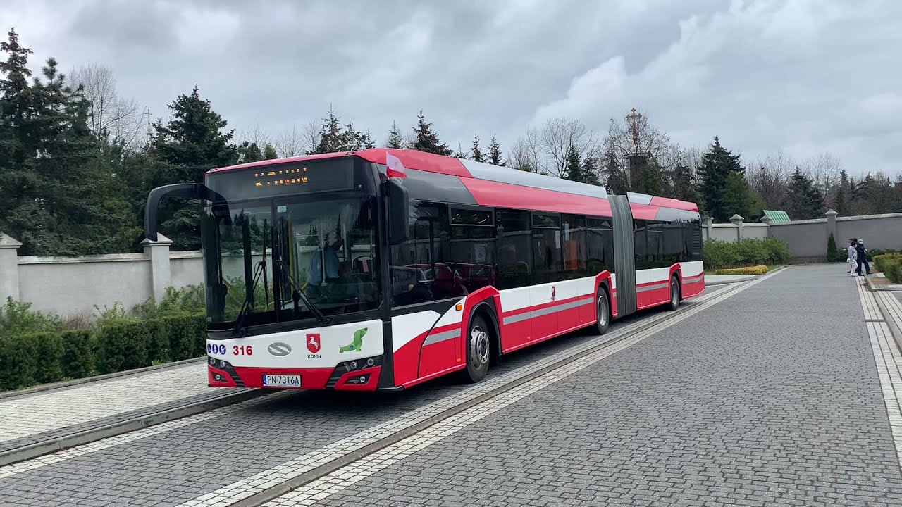MZK Konin Linia „Licheń” | Solaris Urbino 18 Hybrid IV #316