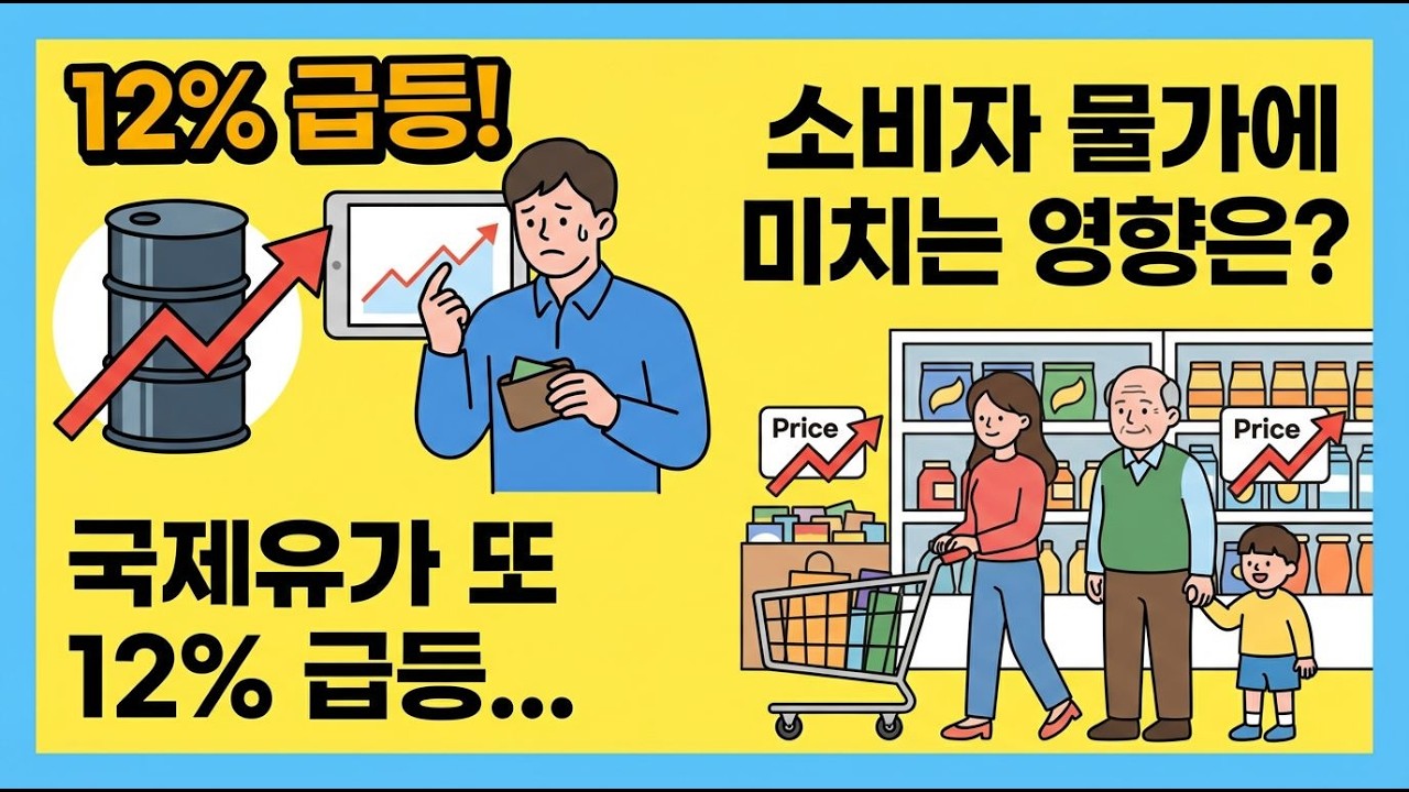 국제유가 12% 급등! 소비자 물가는 어떻게 변할까?