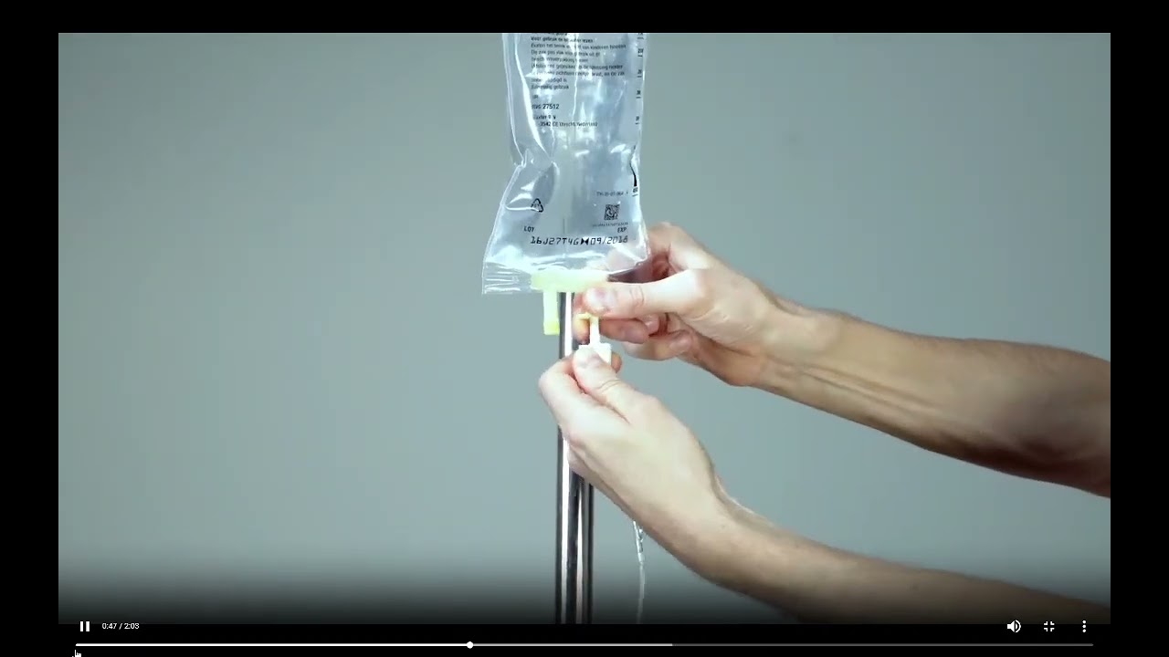 Infuussysteem vullen