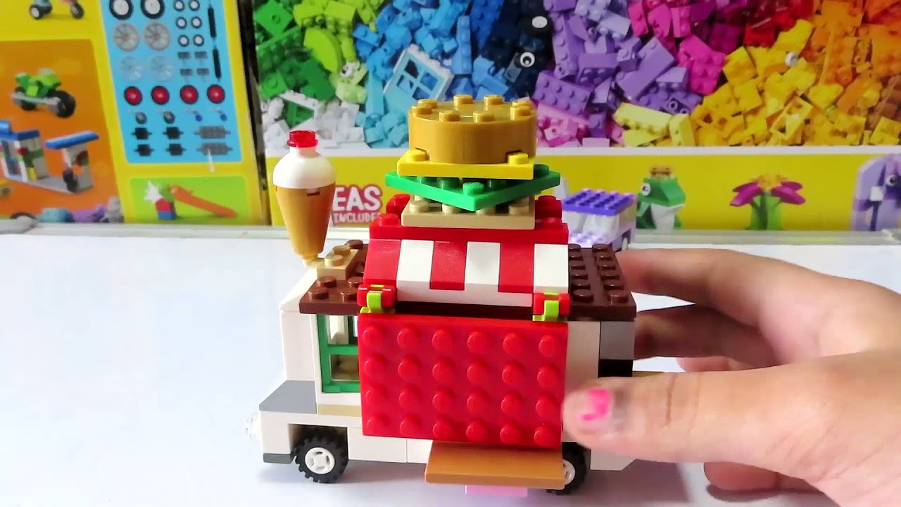 My ideas for Burger Van Lego 10715 and Lego 11717