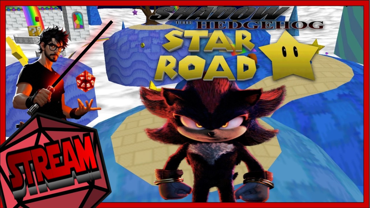 FUELING THE RAGE!!...AGAIN!! - Super Mario Star Road w/ Shadow the Hedgehog