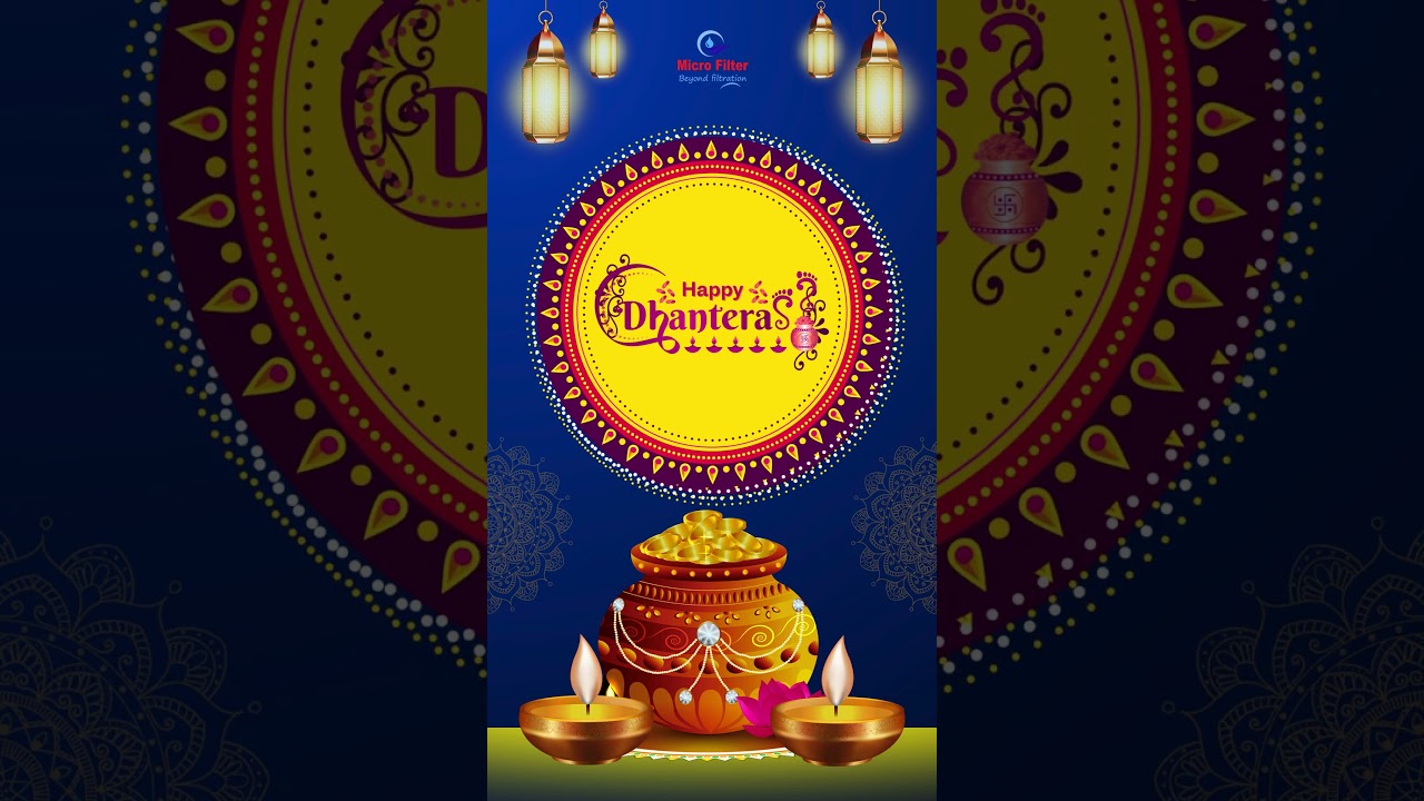 Microfilter Wishes You a Prosperous & Pure Dhanteras | Happy Dhanteras 2025 #microfilter