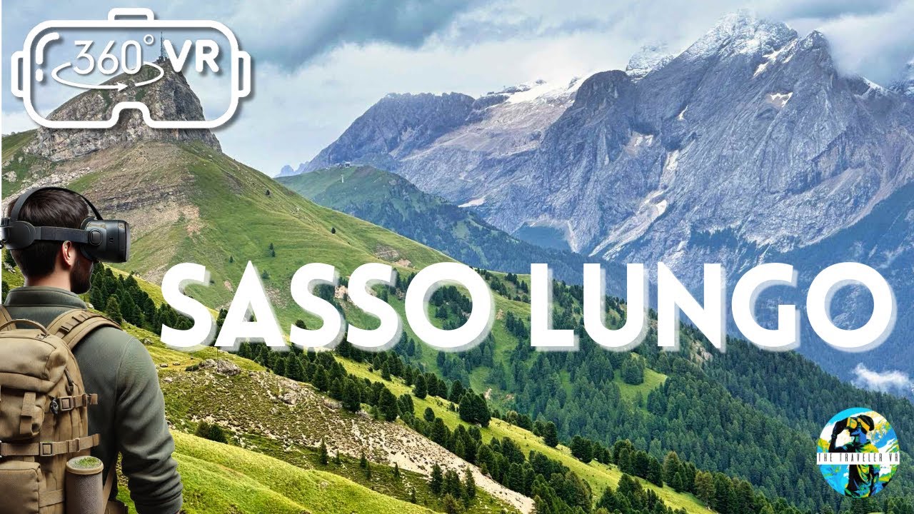 Sasso Lungo - The Dolomites Hike Everyone's Talking About | 360° VR Travel
