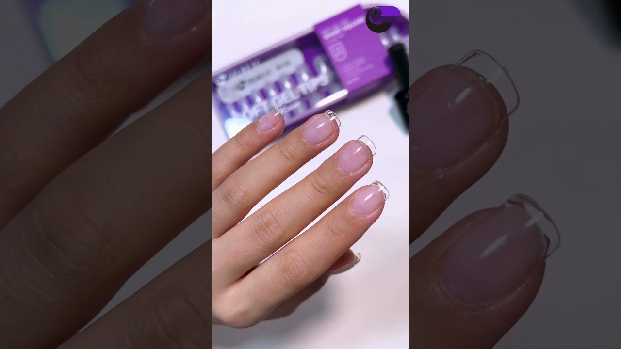 Use our extra short square nail tips kit! 
