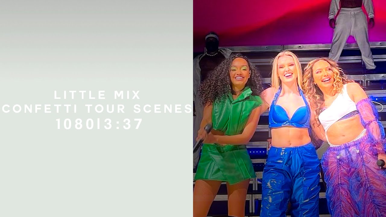 little mix {confetti tour} scenepack