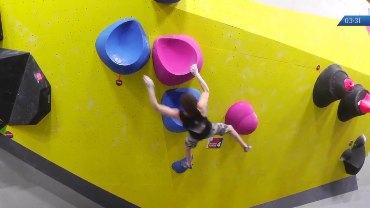 Championnat de France de bloc 2018, Manu Cornu champion de France !!!