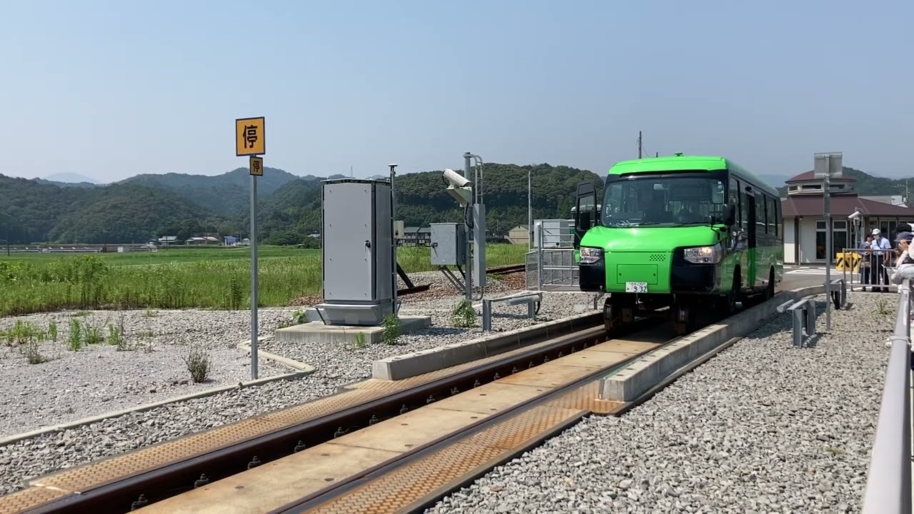 阿佐海岸鉄道DMV モードチェンジ