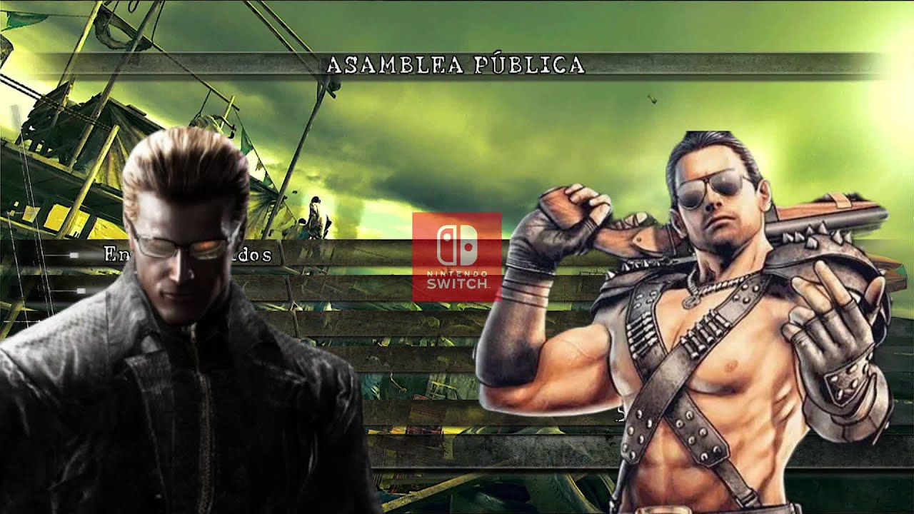 Asamblea pública (816,704) | Chris Redfield (WARRIOR) & Albert Wesker (MIDNIGHT) | RE5 | NS