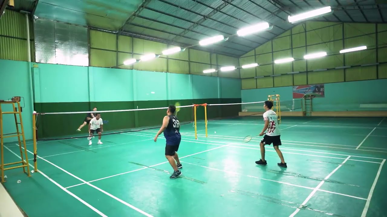 BADMINTON FUN (PB BERSAMA) Yoga/Hans vs Rizki/Rizan