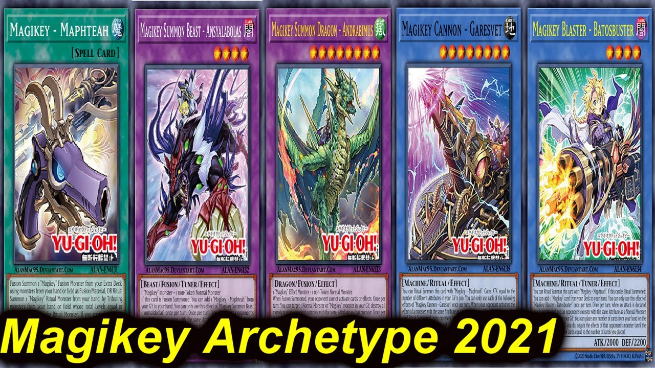【YGOPRO】MAGIKEY NEW ARCHETYPE DECK 2021