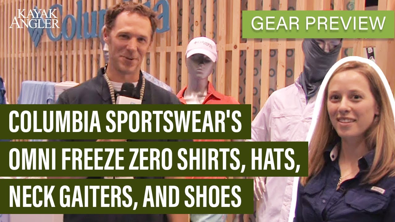 Columbia Sportswear's Omni Freeze Zero Shirts, Hats, Neck Gaiters, and Shoes | Gear Preview