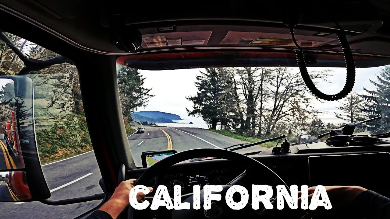 POV, real life ATS. US 101 South from Oregon to Sacramento.