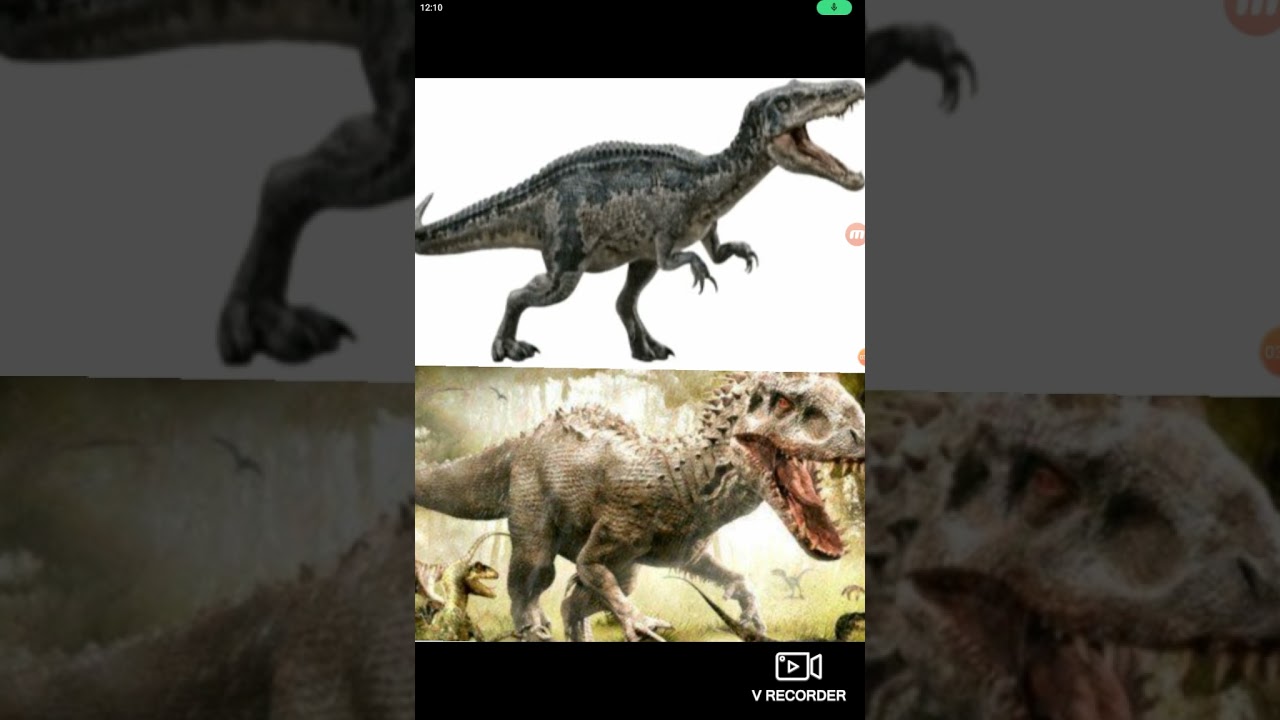 Jurassic World BaryOnyx & InDominus Rex Sound Effects 🐊🦖🔊 