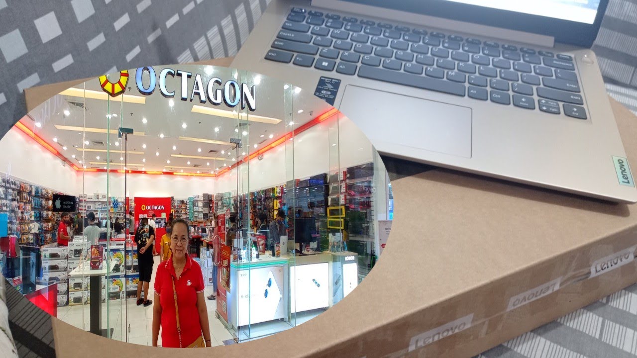 Unboxing my Lenovo laptop/ Shopping at Octagon SM Bacoor/ ruth guinto