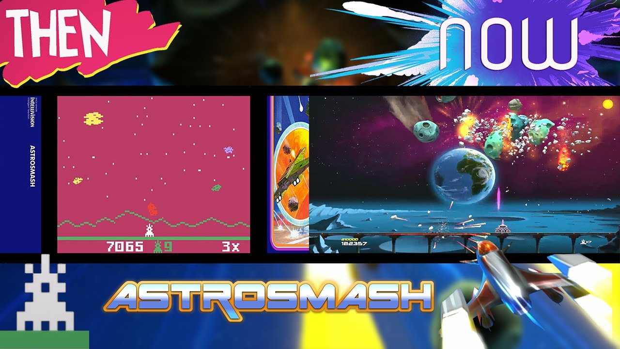 Intellivision Astrosmash&reg; (1981) & Astrosmash&reg; (2023) Comparison - Retrospective, Easter Eggs & More