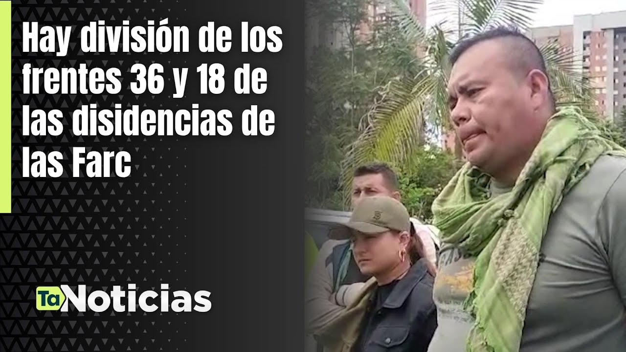 Hay divisi&oacute;n de los frentes 36 y 18 de las disidencias de las Farc - Teleantioquia Noticias