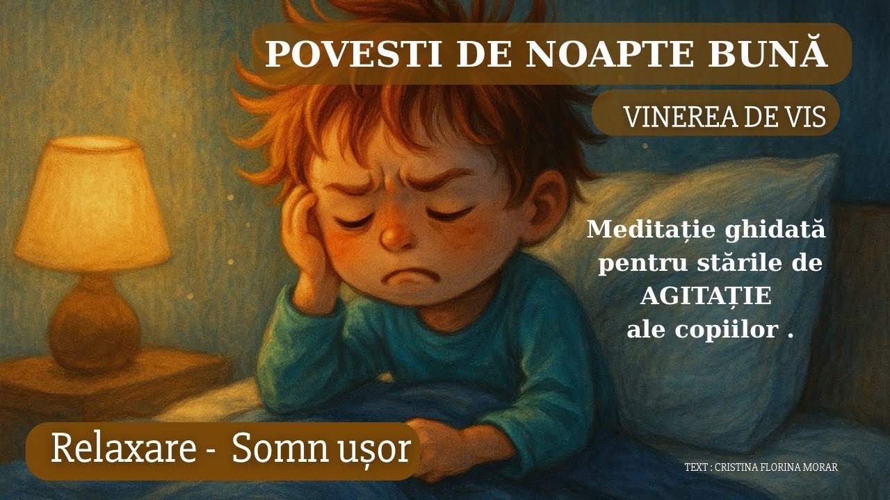 😴 Pietricica liniștită | Meditație pentru copii agitați | Poveste de seară cu calm și iubire #audio