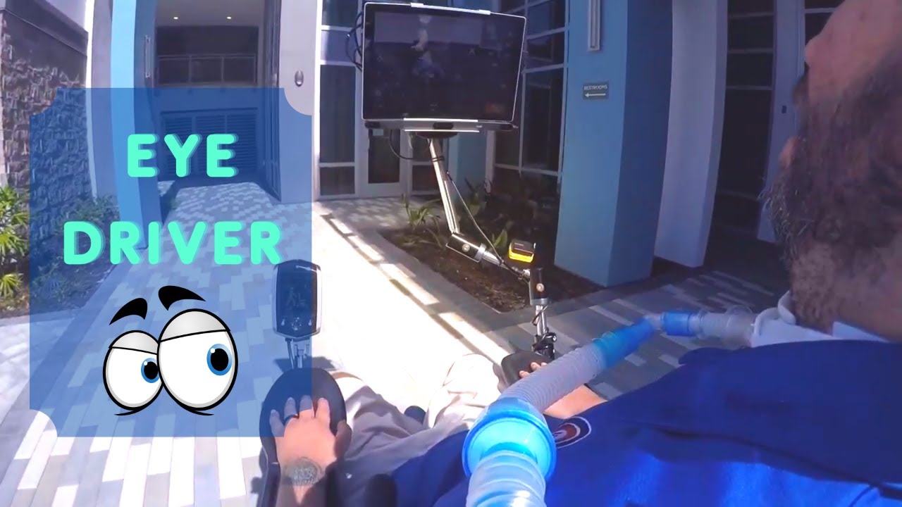 New Technology - Driving Wheelchair With Your Eyes!