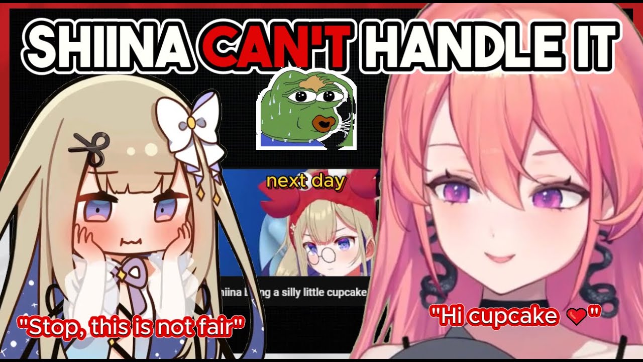 Shiina Can't Handle Being Called 'cupcake' by Runie Live on Stream 🔥| 