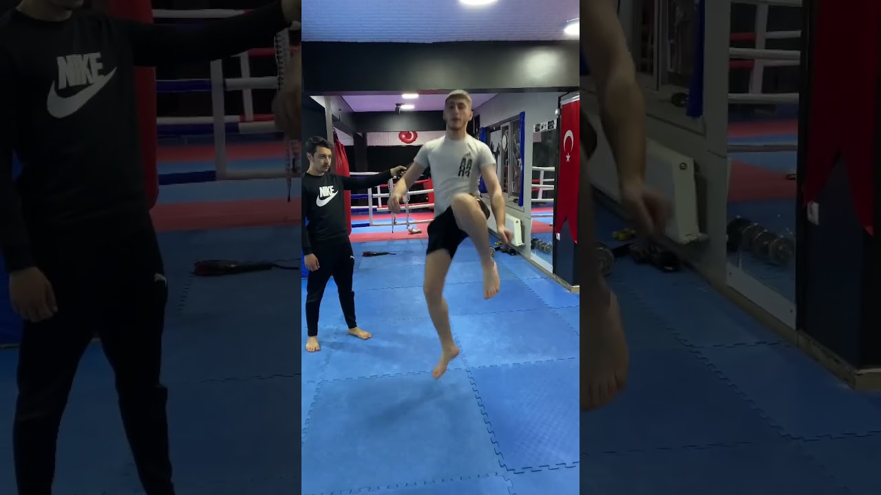 360 d&ouml;nerek tekme nasıl atılır ? #shorts