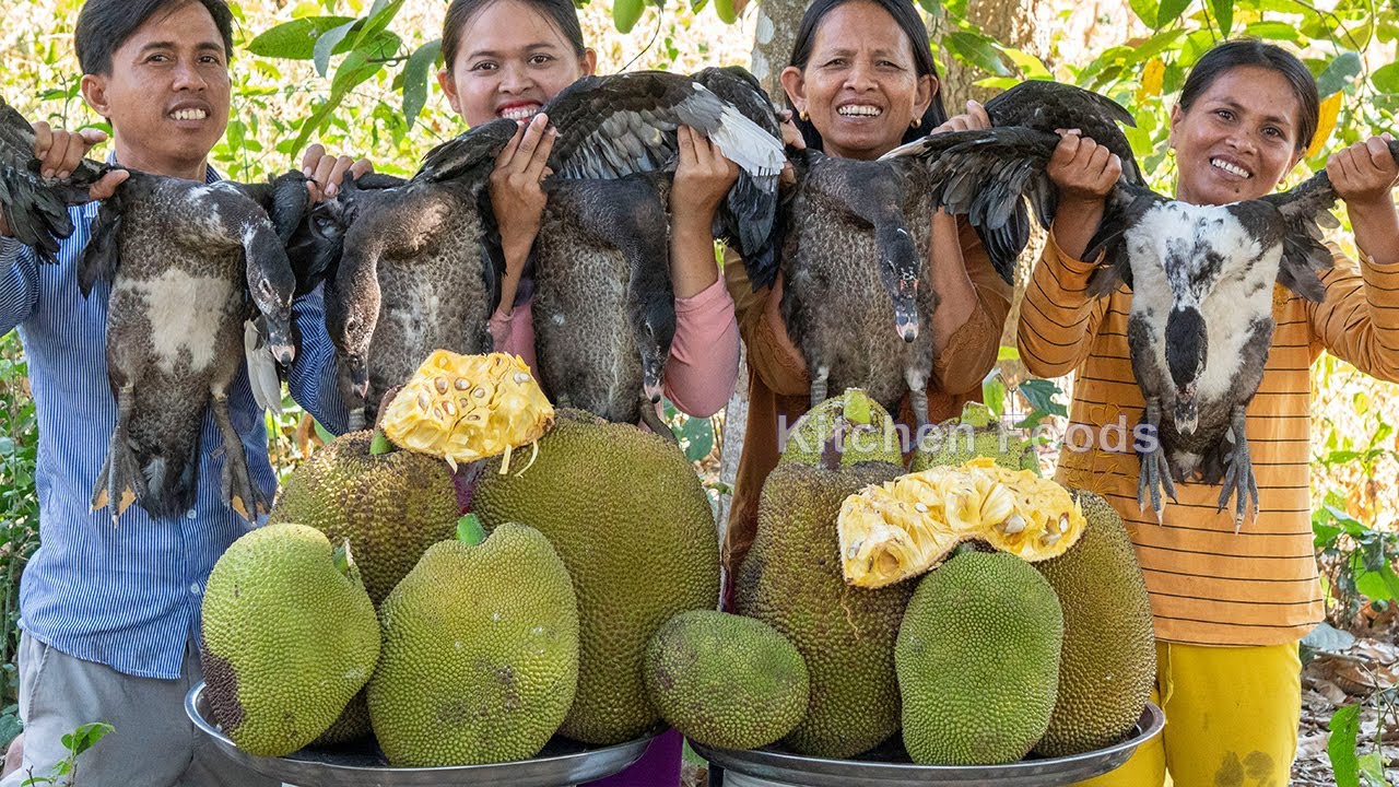 CURRY JACKFRUIT with 10KG of Muscovy Duck Recipe - Yummy Cooking and Sharing Foods