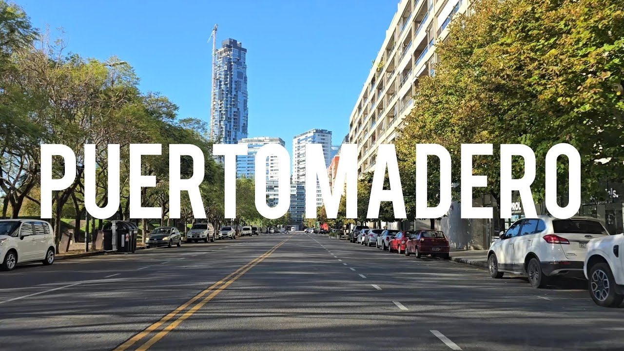 Driving in Argentina 🇦🇷 4K | Palermo to Puerto Madero